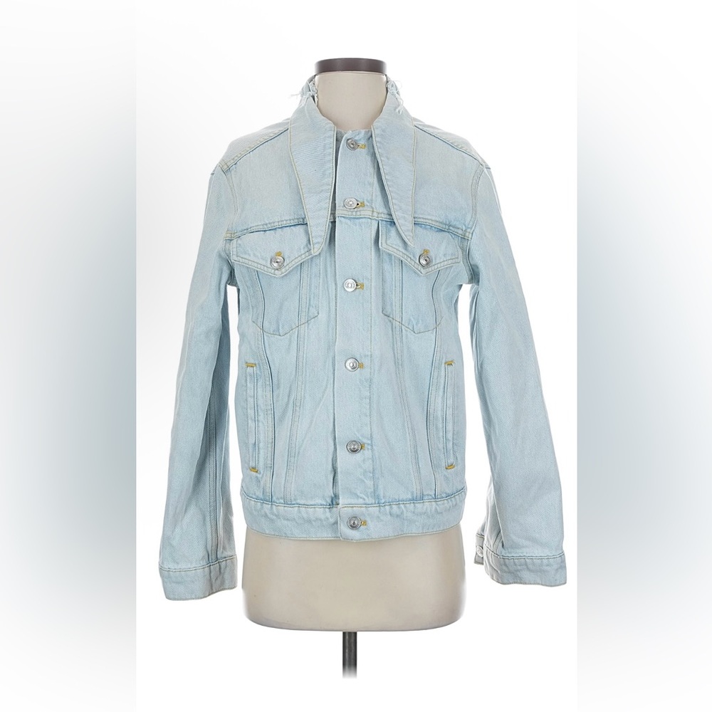 BALENCIAGA denim jacket size 34/us 4
